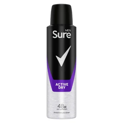 Sure Men 24 Hour Anti-Perspirant Deodorant Active