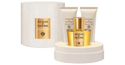 Acqua di Parma Magnolia Nobile Gift Set 100ml EDP + 75ml Shower Gel + 75 Body Creme