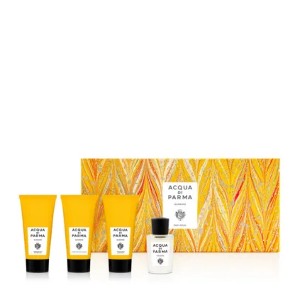 Acqua di Parma Barbiere The Daily Ritual Gift Set 20ml Colonia EDC + 40ml Face Wash + 40ml Shaving Cream + 40ml Face Cream