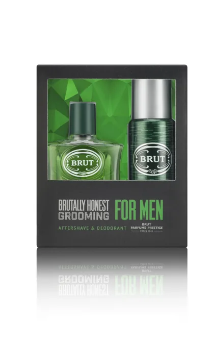 Brut Brut Gift Set 100ml Aftershave + 200ml Deodorant Spray