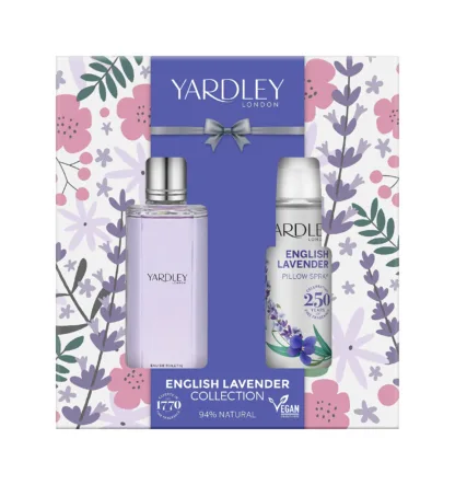 Yardley English Lavender Gift Set 50ml EDT + 50ml Pillow Spray