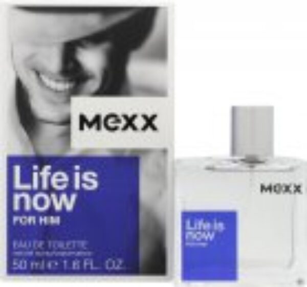 Mexx Life Is Now for Him Eau de Toilette 50ml Spray