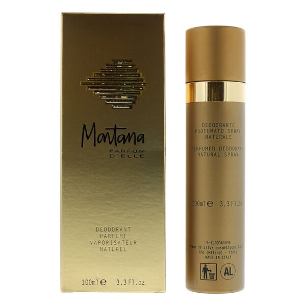 Montana Parfum D'Elle Deodorant 100ml Spray