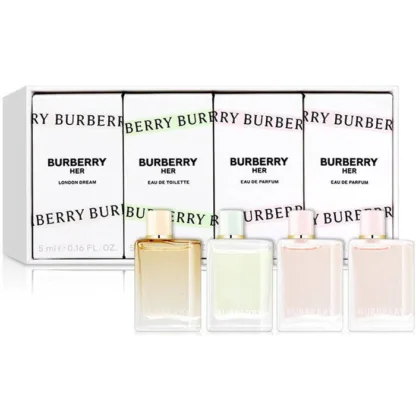 Burberry (L) Mini 2 x 5ml EDP Burberry + 5ml EDT Burberry Her + 5ml EDP Burberry Her London Dream