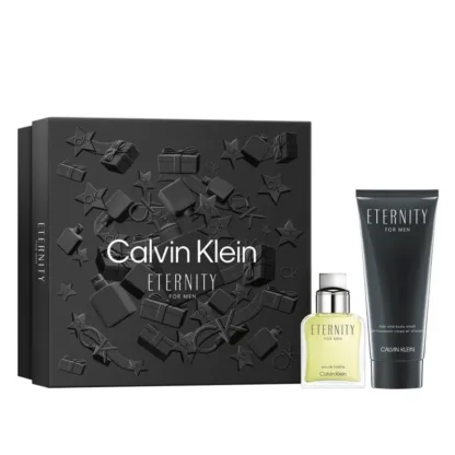 Calvin Klein Eternity for Men EDT 30ml Gift Set- EDT Spray 30ml and Body Wash 100ml