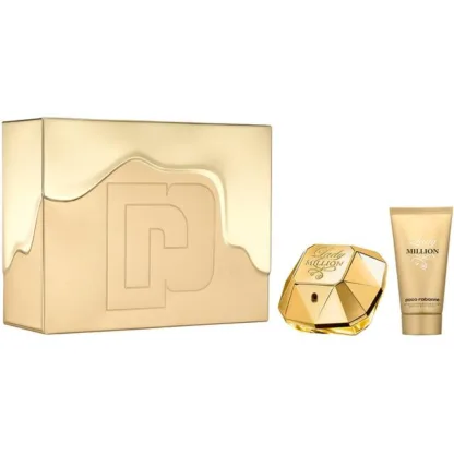 Paco Rabanne Lady Million EDP 50ml Gift Set and 75ml Body Lotion