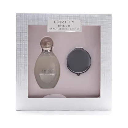 Sarah Jessica Parker Lovely Sheer Gift Set 100ml EDP + Compact Mirror