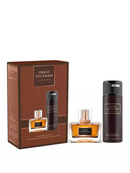 David Beckham Intimately Gift Set 75ml EDT and 150ml Deo Spray