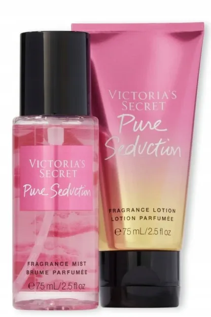 Victoria's Secret Pure Seduction 2 Piece Gift Set: Fragrance Mist 75ml - Fragrance Lotion 75ml