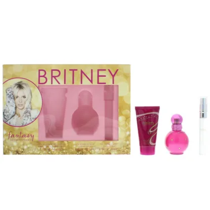 Britney Spears Fantasy Edp 30ml-Body Souffle 50ml-Edp 10ml Gift Set