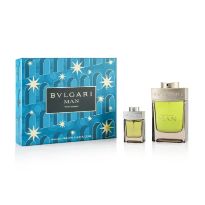 Bvlgari Man Wood Essence Eau De Parfum 100ml Spray Gift Set