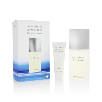 Issey Miyake L'Eau D'Issey Pour Homme Eau de Toilette 125ml Spray+ 75ml s/g Set