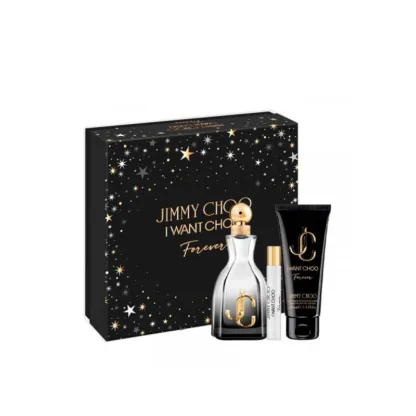 Jimmy Choo I Want Choo Forever Gift Set 100ml EDP + 100ml Body Lotion + 7.5ml EDP