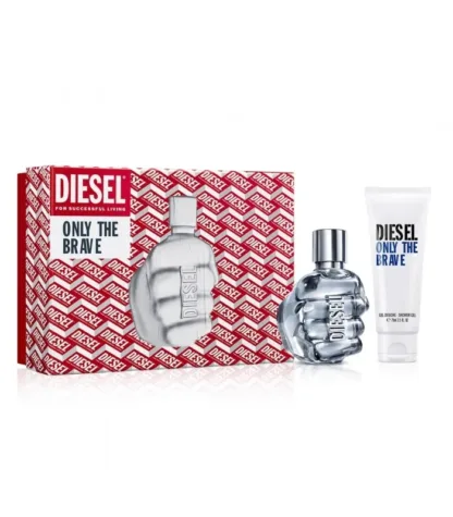 Diesel Only The Brave 50ml EDT+75ml Shower Gel