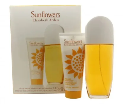 Elizabeth Arden Sunflowers 100ml EDT+100 ml Body Lotion