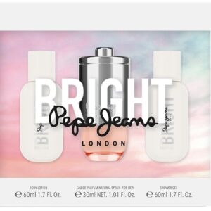 Pepe Jeans Bright Gift Set 30ml EDP + 60ml Body Lotion + 60ml Shower Gel