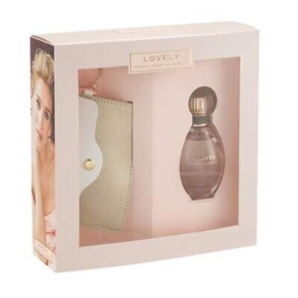 Sarah Jessica Parker Lovely Gift Set 30ml EDP + Gold Purse Keyring