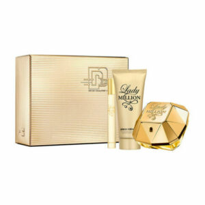 Paco Rabanne Lady Million Gift Set 80ml EDP + 10ml EDP + 100ml Body Lotion