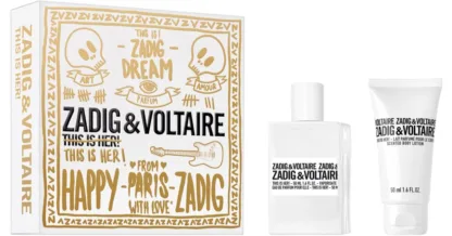 Zadig & Voltaire This is Her Gift Set 50ml EDP + 50ml Body Lotion