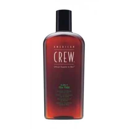 American Crew Classic Tea Tree 3-In-1 Shampoo  Conditioner and Body Wash 450ml