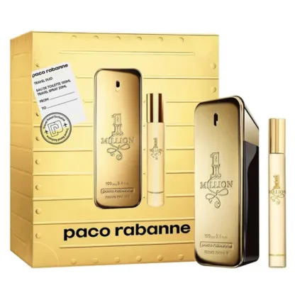 Paco Rabanne 1 Million Eau de Toilette 100ml Spray + 20ml Spray Set