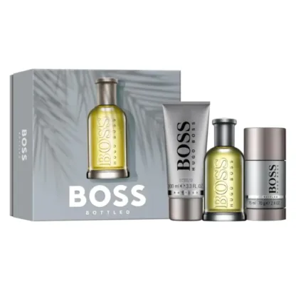 Hugo Boss Boss Bottled Gift Set 100ml EDT + 100ml Shower Gel + 75g Deodorant Stick