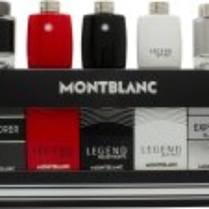 Mont Blanc Miniatures Gift Set 4.5ml Legend EDT + 4.5ml Legend Red EDT + 4.5ml Explorer EDP + 4.5ml Legend Spirit EDT + 4.5ml Explorer Platinum EDP