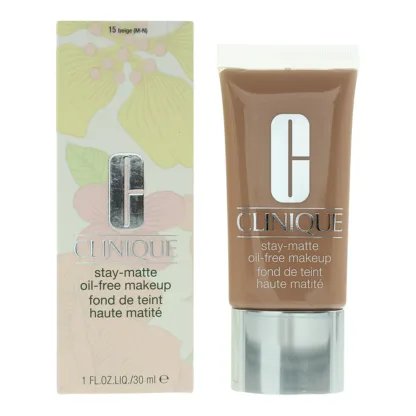 Clinique Stay Matte Oil Free 15 Beige (M-N) Foundation 30ml