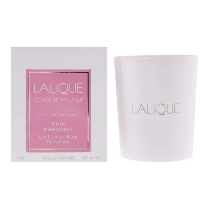 Lalique Les Compositions ParfumÈes Pink Paradise Candle 190g