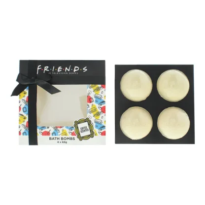 Friends Warner Bros Coffe Scented Bath Fizzy Bomb 4 x 65g