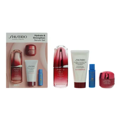 Shiseido Ultimune Hydrates Strenghten Serum set x 4