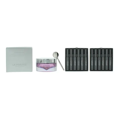 La Prairie Platinum Rare Haute-Rejuvenation 2 Piece Gift Set: Overnight Mask 20ml - Serum 12 x 0.7ml