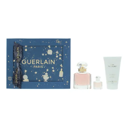 Guerlain Shalimar 3 Piece Gift Set: Eau de Parfum 50ml