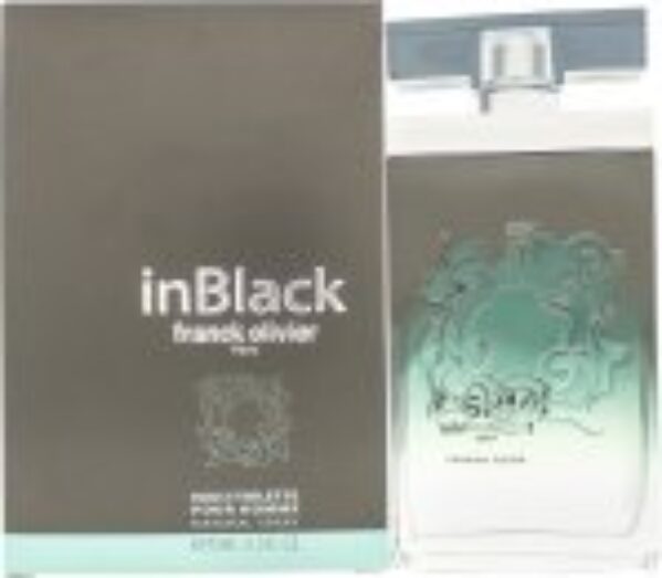 Franck Olivier In Black Eau de Toilette 75ml Spray