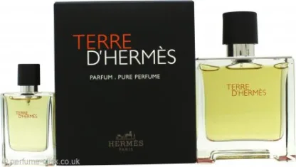 Hermès Terre d' Gift Set 75ml EDP + 12.5ml EDP