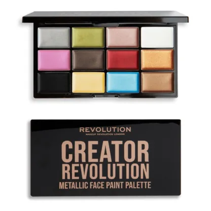 Revolution Creator Revolution SFX Metallic Face Paint Palette 12g