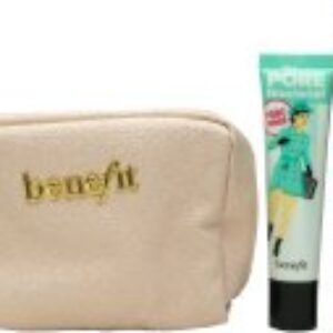 Benefit Top Trip Beauty Set 22ml Primer + 8.5g Mascara + In Shade 3 + Pouch Gimme Brow +