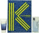 Kenzo L'Eau par Kenzo pour Homme Gift Set 50ml EDT + 50ml Shower Gel