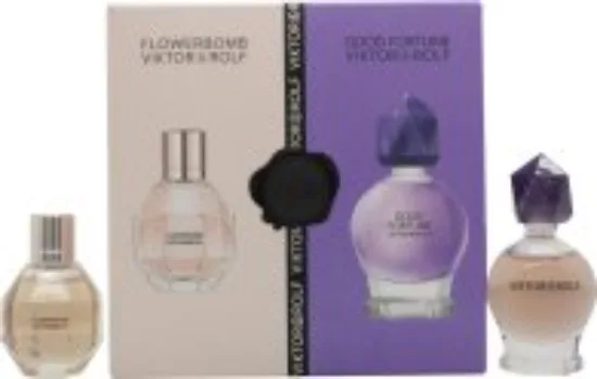 Viktor & Rolf Mini Gift Set 7ml FlowerBomb EDP + 7ml Good Fortune EDP