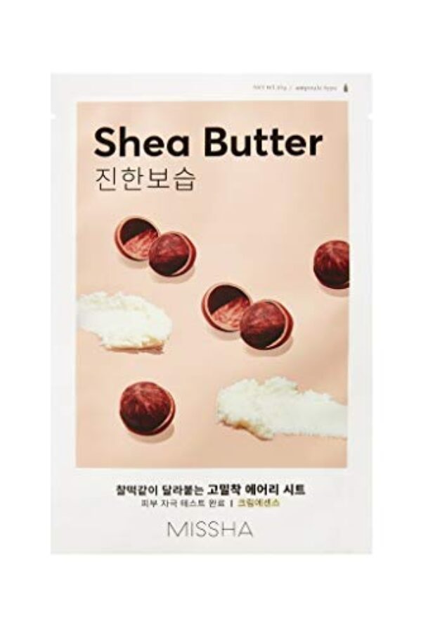 Missha Airy Fit Sheet Mask 19g - Shea Butter