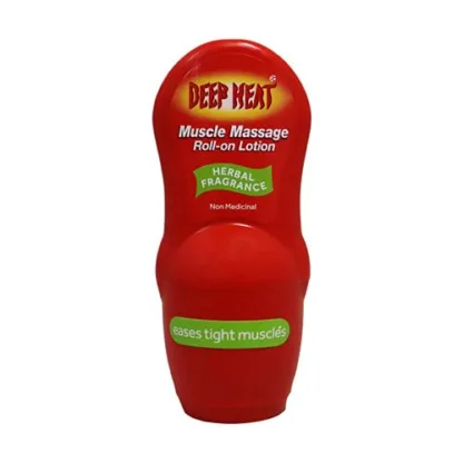 Deep Heat Muscle Massage Roll-On Lotion - 50g