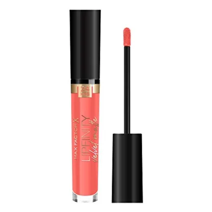 Max Factor Lipfinity Velvet Matte Liquid Lipstick 4ml - 055 Orange Glow