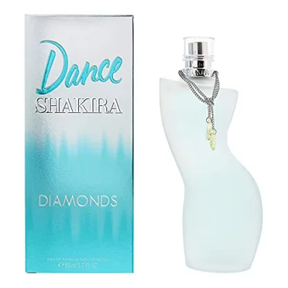 Shakira Perfumes - Dance Diamonds by Shakira Eau de Toilette for Women Floral Fruity and Amber Fragrance with Bergamot Raspberry and Violet - 80 ml