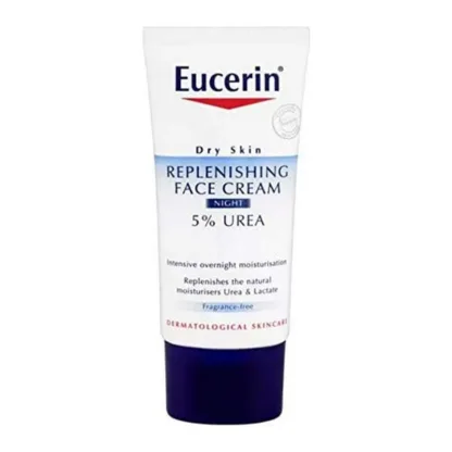 Eucerin Dry Skin Replenishing Face Cream Night 5% Urea with Lactate - 50ml