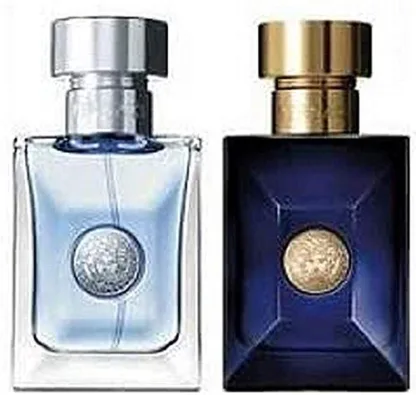 Versace Unisex Adult Dylan Blue Man + Pour Homme EDT 30ml Set 2 Piezas Sneaker Black A Size