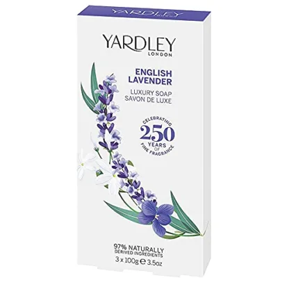 Yardley London English Lavender Bodycare Set Gift Set : Luxury Soap X 3 100g