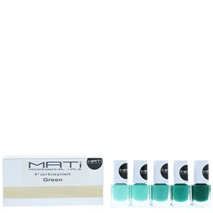 MATI Professional Nail Polish Gift Set 5 ml geen