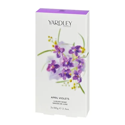 Yardley London April Violets by Yardley Luxury Soap 100g