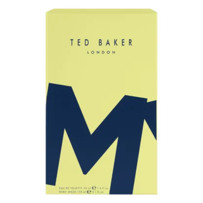 Ted Baker M Blue Yellow Gift Set 30ml EDT + 150ml Shower Gel