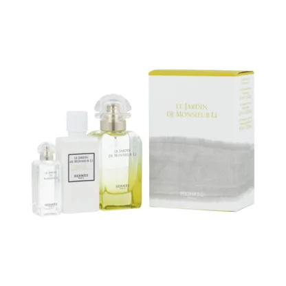 Hermes Le Jardin de Monsieur Li Gift Set 50ml EDT + 7.5ml EDT Mini + 40ml Body Lotion